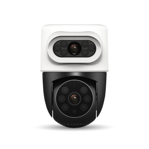 Smart IP Camera CCTV Outdoor PTZ Dual Lens - Spotlight