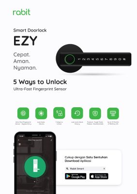 Jasa Pasang Smart Door Lock Bogor Profesional dari Rabit Smart Home