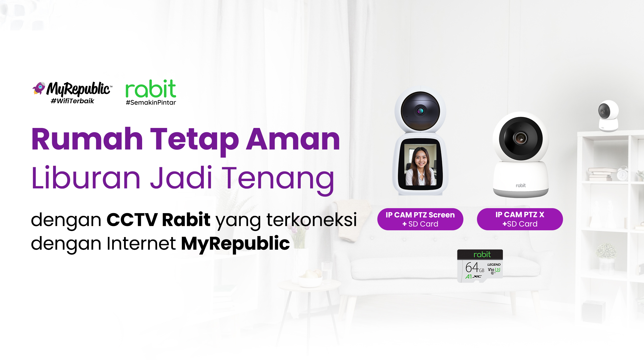 Rabit Smart Home Website Homepage