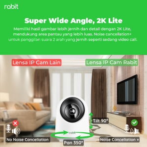 Smart IP Camera CCTV Indoor PTZ A - AI Auto Tracking