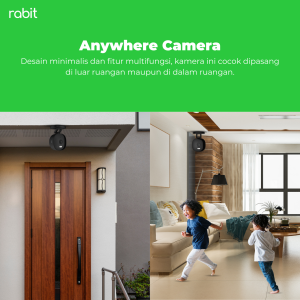 Smart IP Camera CCTV Outdoor Z - Wide Angle (Black Version)