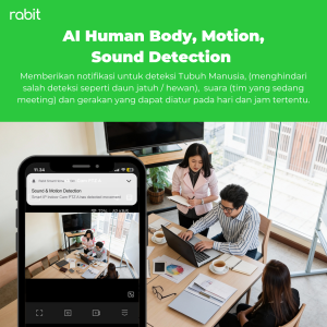 Smart IP Camera CCTV Indoor PTZ A - AI Auto Tracking