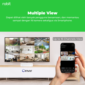 Smart IP Camera CCTV Outdoor Z - Wide Angle (Black Version)