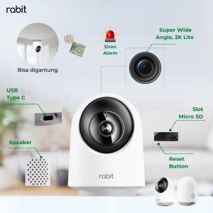Smart IP Camera CCTV Indoor PTZ A - AI Auto Tracking
