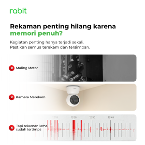 Ilustrasi masalah rekaman CCTV hilang akibat memori penuh dan tertimpa.