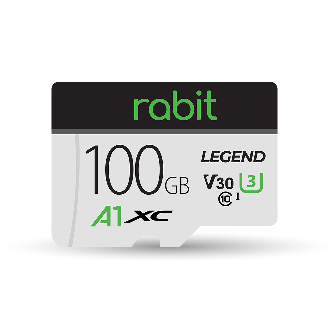 Storage SD Card Rabit Legend Series 100GB 1 Storage SD Card Rabit Legend Series 100GB