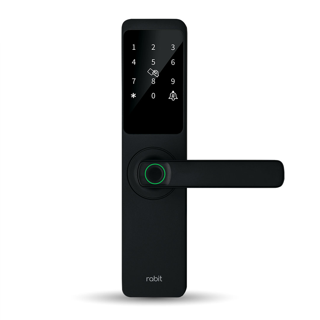 RABIT Smart Doorlock A Kunci Pintu Rumah Fingerprint Kode Pin Digital 1 RABIT Smart Doorlock A Kunci Pintu Rumah Fingerprint Kode Pin Digital